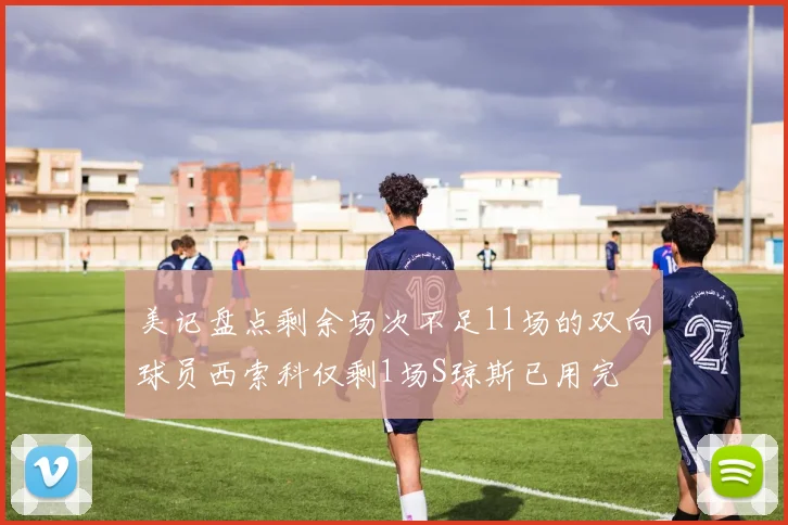 美记盘点剩余场次不足11场的双向球员西索科仅剩1场S琼斯已用完